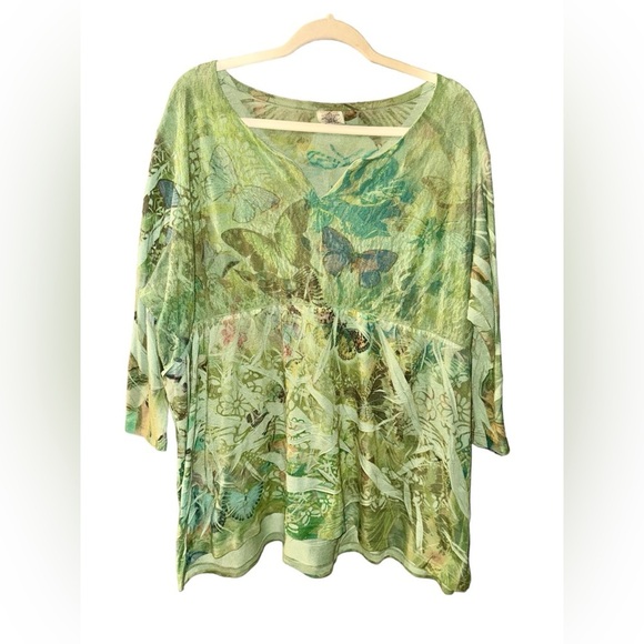 “AVENUE” Plus Size Women’s Blouse 26/28 (4X)​ - Picture 3 of 5